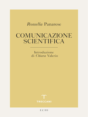 cover image of Comunicazione scientifica